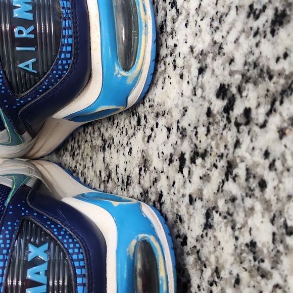 Platinum Gray & Binary Blue Nike Air Max Navigate Running Shoes  14 - 454251-043 - Picture 7 of 7